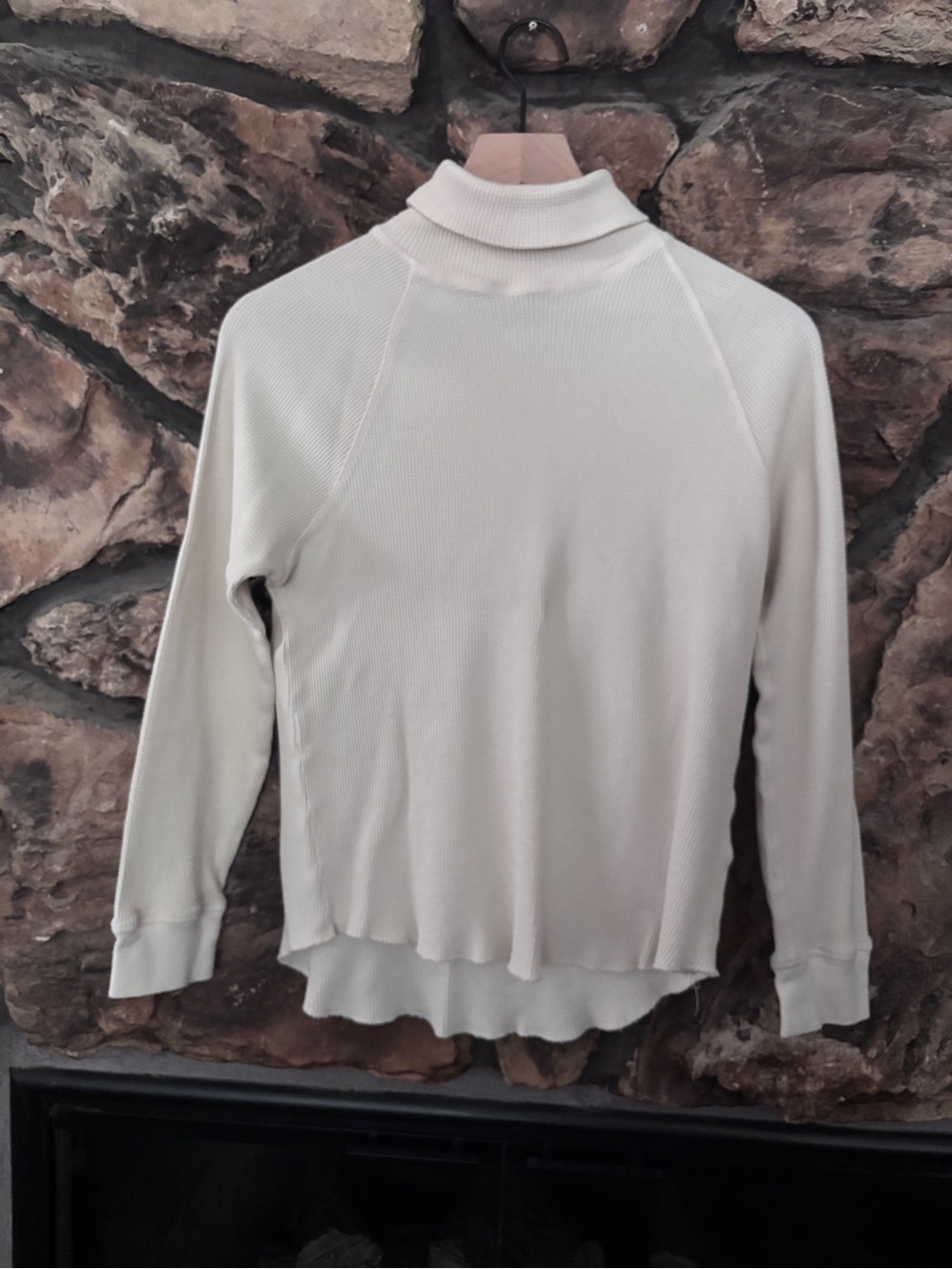 Everlane Waffle Knit Turtle Neck